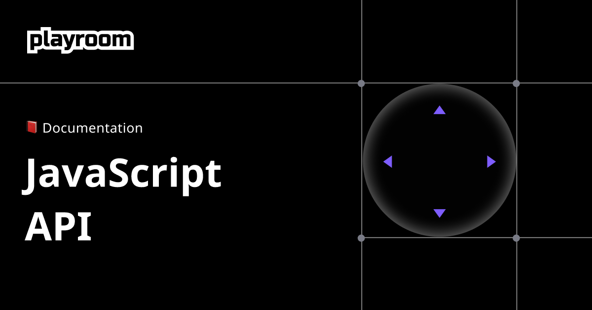 JavaScript API - Playroom Kit