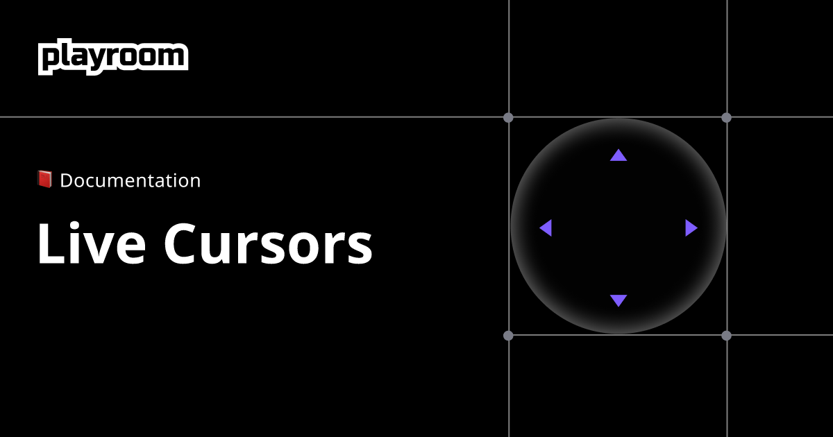 Live Cursors - Playroom Kit