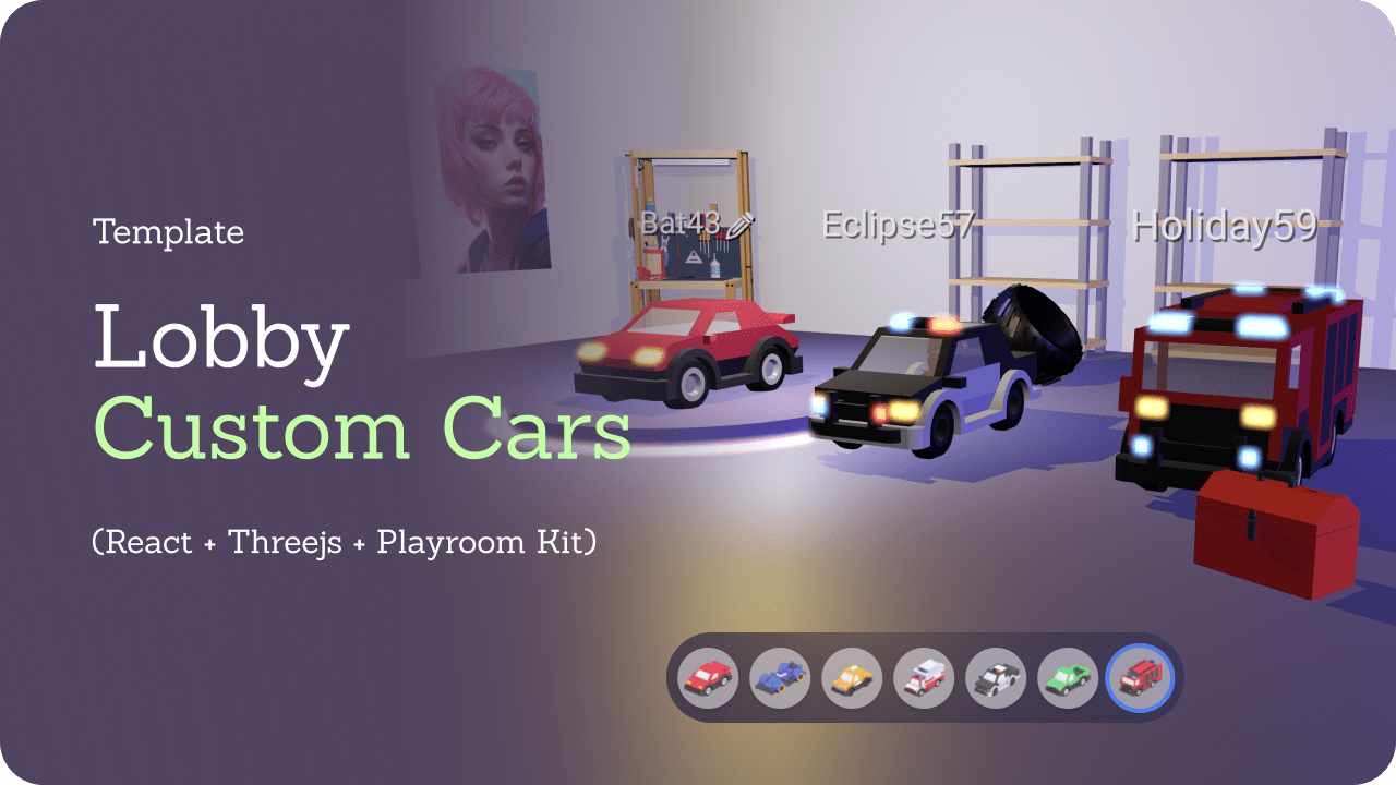 Custom Lobby using Playroom