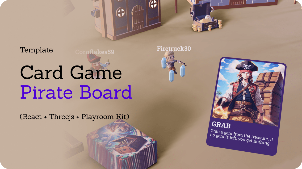 Pirate Board Card Game